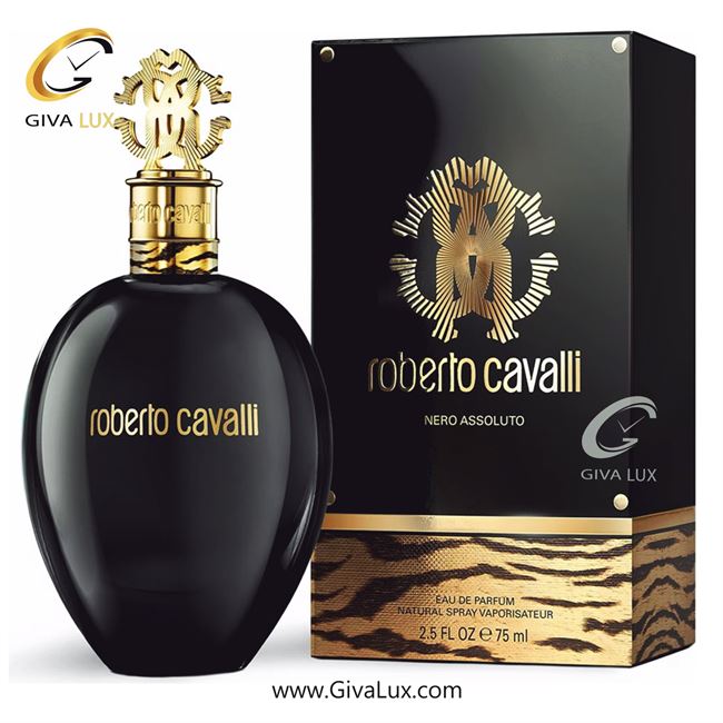  ادو پرفیوم  زنانه اورجینال مدل Roberto Cavalli Nero Assoluto | روبرتو کاوالی نیرو اسولوتو (نرو اسولوتو) حجم   75 میل